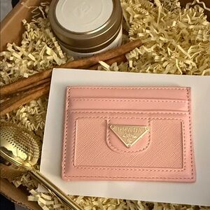Fashion Design Blush Pink Card Holder